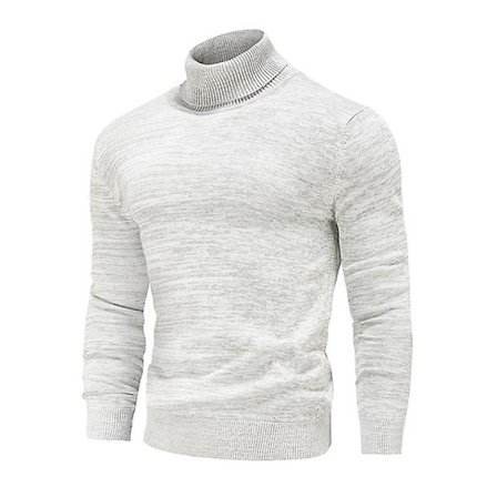 Uudet talviset miesten pooloneuleet puuvillaa, slim fit -malliset neulepuserot, miesten yksiväriset vapaa-ajan neuleet, miesten syksyn neuleet