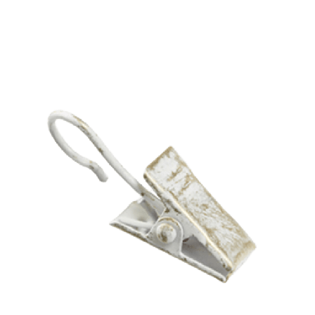 Kirsch Gardinklämmor till ring, 10 st Gardiner Guld ONESIZE