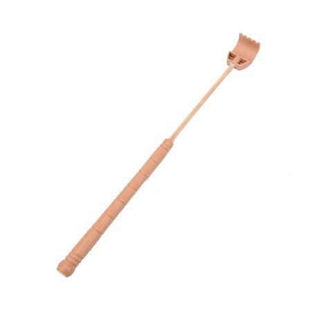 1 stk. 45 cm Bedste Salg Lang Trækropsrulle Massager Rygbørste Bambus Massager Rygbørste