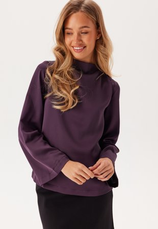 VILA Vilutto High Neck Top Klær