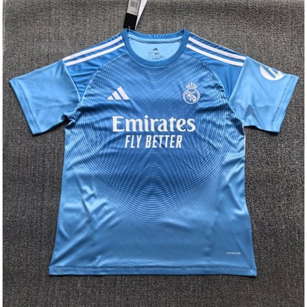 25-26 Real Madrid CF Keeper Fotballuniform T-skjorte S-2XL