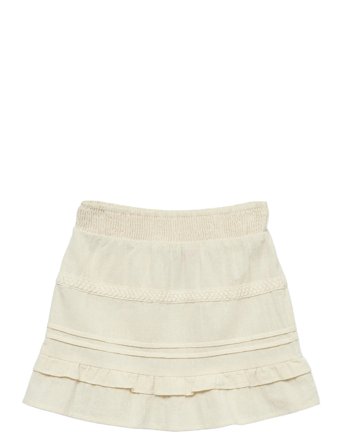 Vmpretty Short Skirt Wvn Ga Girl Cream Vero Moda Girl