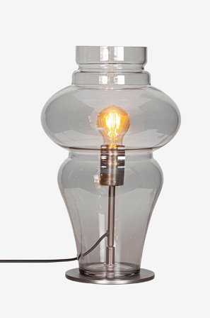 By Rydéns - Pöytävalaisin Dolores - Harmaa - Pöytävalaisimet - - Homeroom