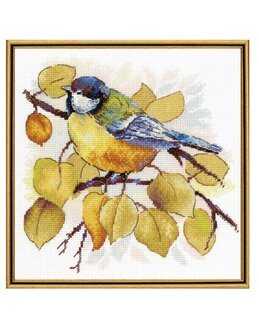 Broderikit Tavla Höst skogen