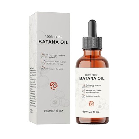 1/2/3x Økologisk Batana Olie til Hårvækst til Alle Hårtyper 60ml