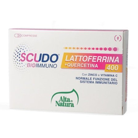 Scudo Lattoferrina + Quercetina 400 30 Compresse Integratore