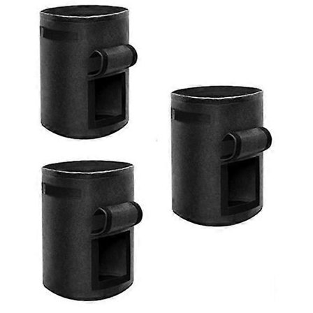 Potatisodlingssäckar, 3-pack 26 liter odlingssäckar trädgårdskrukor