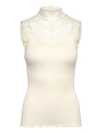 RM By Rosemunde | Rmwbea Sl Turtleneck Lace Top | M