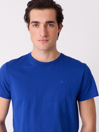 MATCH - Eliot t-skjorte - Jean Paul - Str. XXXL - Herre - T-skjorter & Piqué - Blå - 100% bomull - økologisk