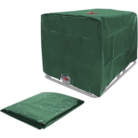 IBC Tankskydd Presenning Vattentankskydd, IBC 1000L Behållarskydd Vattentankskydd, Dammtätt Anti-UV Regntätt IBC Skyddshölje
