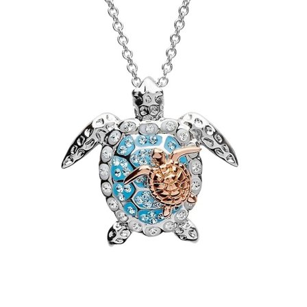 Rhinestone Halskæde Mode Smykker Kvinder Kæde Halskæde Strand Halskæder Kvinder Dyr Halskæde Skildpadde Halskæde