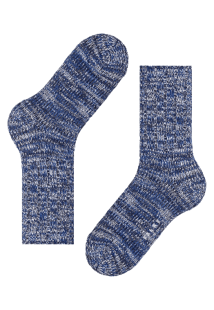 Falke Brooklyn Boot Socks Strumpor Herr Blå 43-46