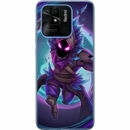 Xiaomi Redmi 10c Genomskinligt Skal Fortnite Raven