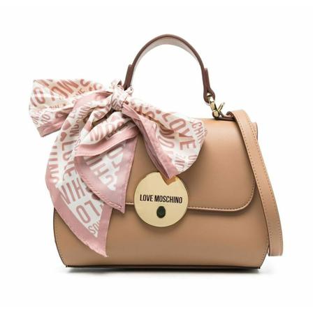 Love Moschino HandTass , Beige , Dames , Maat: ONE Size