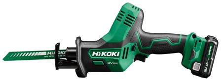 HiKOKI CR12DA Tigersåg med batterier och laddare, Maskiner