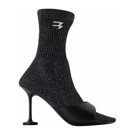 Balenciaga Vintage Pre-owned Laarzen , Zwart , Dames , Maat: 36 EU Vintage Schoenen