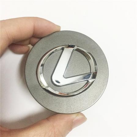 4X egnet for Lexus 62MM hjulnavsenterdeksel (sølv)