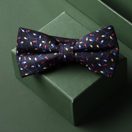 Μπλε Μαρέν Παπιγιόν Christmas Lights για άνδρες - Προδεμένα παπιγιόν