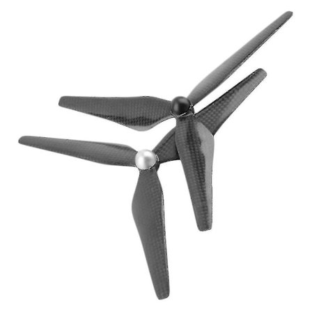 2 stk. Carbon 9450 Fiber Propeller Cw/ccw 3-bladet Prop Dji Phantom 1 2 3 Vision