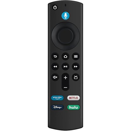 Röstutrymmesfjärrkontroll med volymkontroll, kompatibel med Fire TV-enhet L5B83G (exklusive TV-kontroll), Dolby Vision, endast en fjärrkontroll