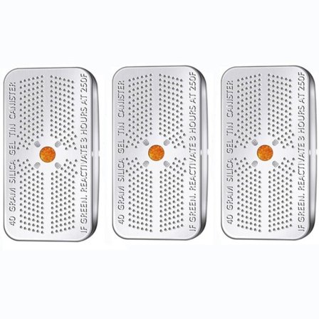 3 kpl kosteussuoja indikaattorisilikonilla, oranssi-vihreä