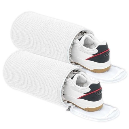 Skotvättspåse, återanvändbar tvättmaskin och torktumlare Skotvättspåse Vit