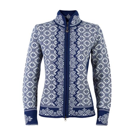 Dale of Norway Christiania Women's Jacket Women long-sleeved sweaters Blue XS