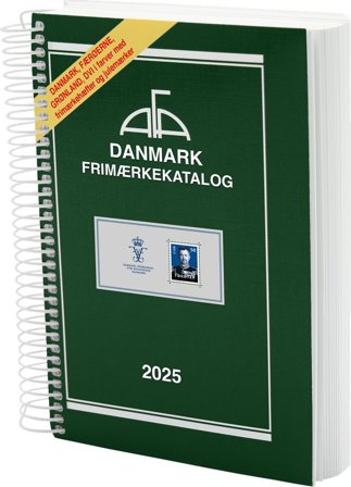 AFA - Danmark 2025 - Spiralryg - Frimærkekatalog