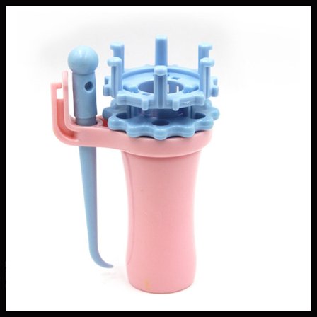 Fyydes Stickningsrep Maker Dubbelhuvud Vävgarnsnål Stickning DI