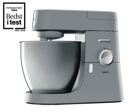 KENWOOD Chef XL KVL4100S - kjøkkenmaskin - 1200 W - sølv