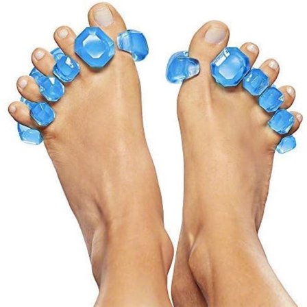 Toes GEMS: Gel Toe Stretcher & Toe Separator