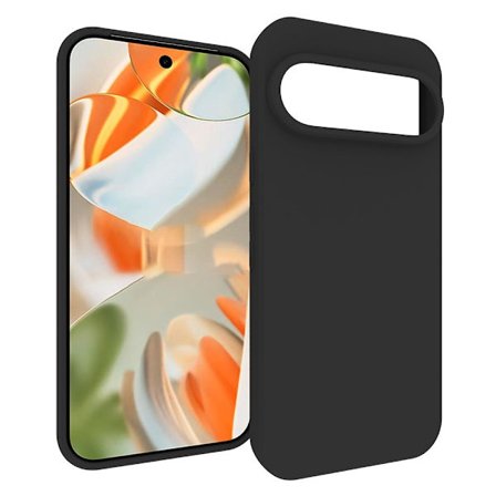 SKALO Google Pixel 10 Pro Mattamusta Ultraohut TPU Suojakuori - Musta