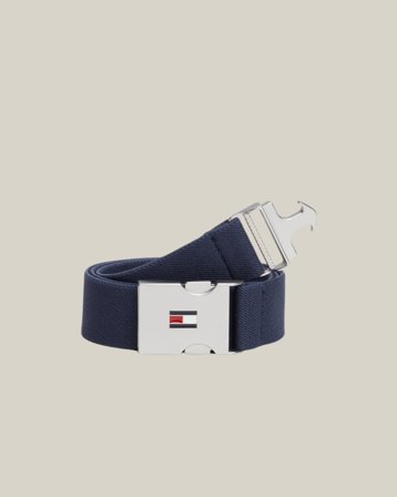 Tommy Hilfiger TH ESSENTIAL CLIP BELT Blå Skärp/Bälten Kille - Kids Brand Store