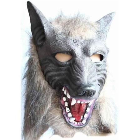 Varg Mask / Varghuvud Till Halloween Eller Maskerad Festen