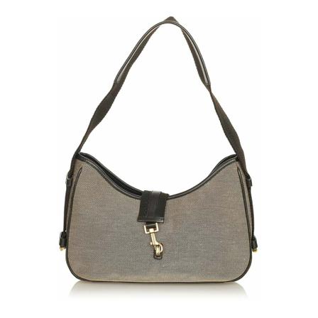 Gucci Vintage, Shoulder Bags Grijs, Dames, Maat:ONE Size