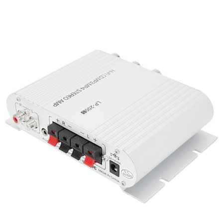 DC12V Aluminium Alloy Desktop HiFi Stereo Headset Vehiclemounted Car Power Amplifier