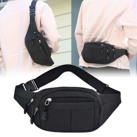 Taljetaske Cross Body Taske Sort