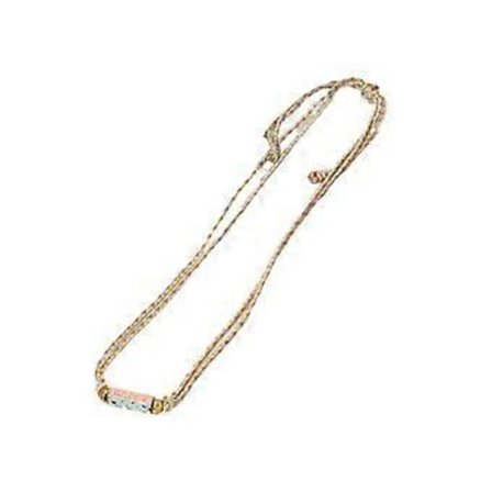 Bohemisk Inspirerad Färgglad Halsband med Bokstavsberlock Smyckestillbehör för Kvinnor Som Vill Förbättra Sin Stil Orange (Orange)