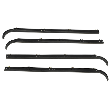 4 st Fönsterlister Tätningslist E7TZ1521452A Vattentät Dammskyddande Ljudreducerande Ersättning för Ford Mustang