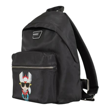 Karl Lagerfeld, K/Heroes Backpack Czarny, Kobieta, Rozmiar: ONE Size