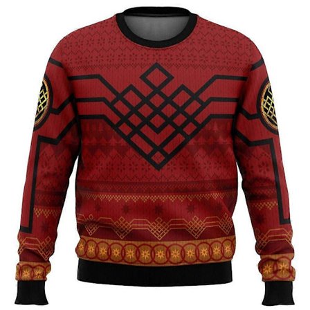 Deadpool Jolly Red Guy Stygg Julegenser Gave Julenissen Pullover Film 3D-trykk Høst Vinter Menn Kvinner Sweatshit-lingling}