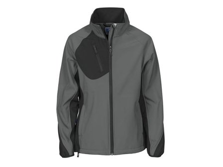PROJOB Softshelljacka dam 2423 mjgrå XS - Lyreco - Arbetskläder - Arbetsjackor - Softshelljackor