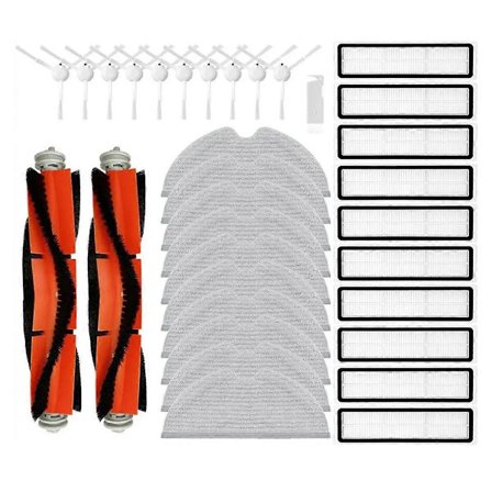 För D9 / D9 Max / L10 Pro / Trouver LDS Finder Robotdammsugare Rulle Sidoborste Mopp Filter Reservdelar Tillbehör