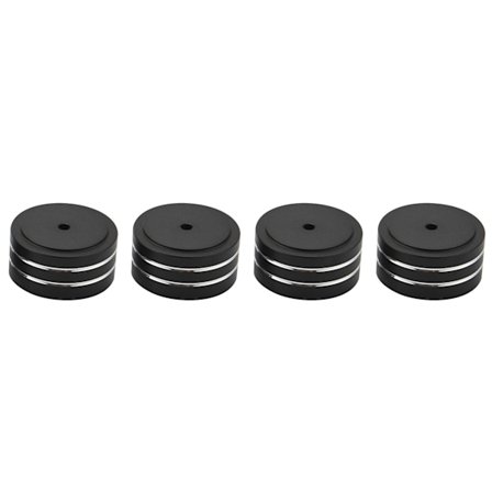 4 stk. 40x20mm Aluminium Hi-fi Forstærker Højttaler Isolering Stativ Pladespiller Dac Fødder Pad