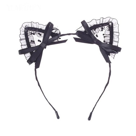 Katteører Hårbånd Blondehodebånd STYLE 2 STYLE 2