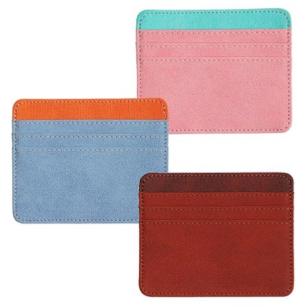 Minimalistisk Front Pocket Wallet Slim Wallet Korthållare