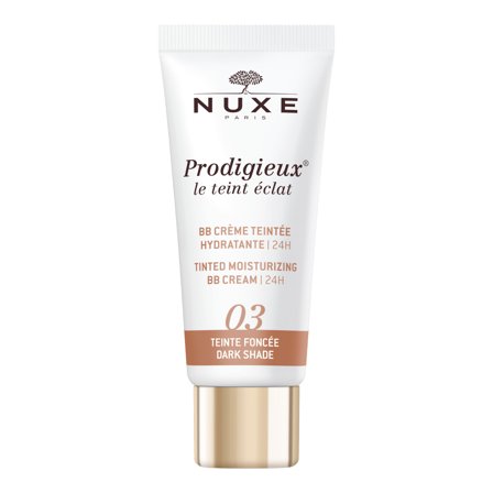 Nuxe Prodigieux Le Teint Éclat - BB Cream Crema Colorata Idratante 03 Tonalità Scura 30ml - BB Cream