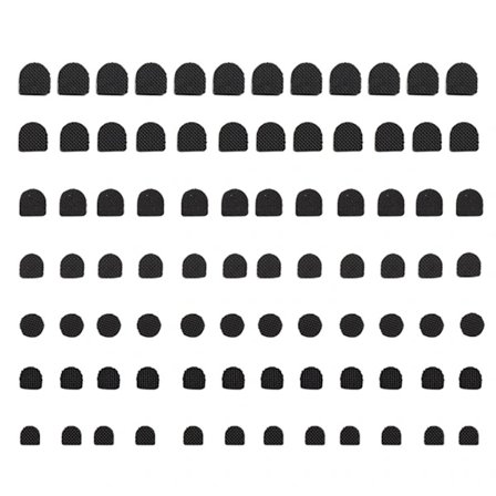 (Pow yeah!) 84 stk. Erstatningstips til højhælede sko, skridsikre sko reparationshælspidser beskyttelse