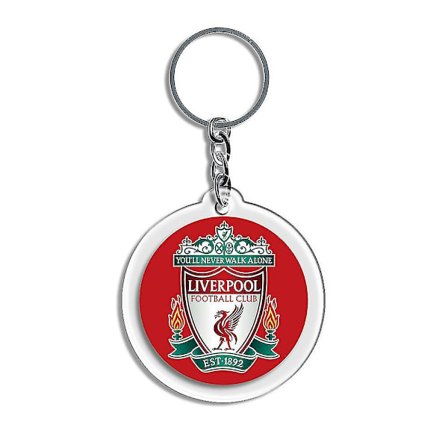 Sztxj Kæmpe Liverpool Football Club Hold Emblem Logo Vedhæng Barcelona Akryl Rund Nøglering Vedhæng