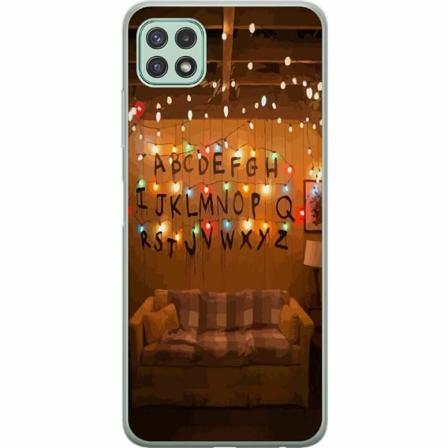 Samsung Galaxy A22 5g Genomskinligt Skal Stranger Things